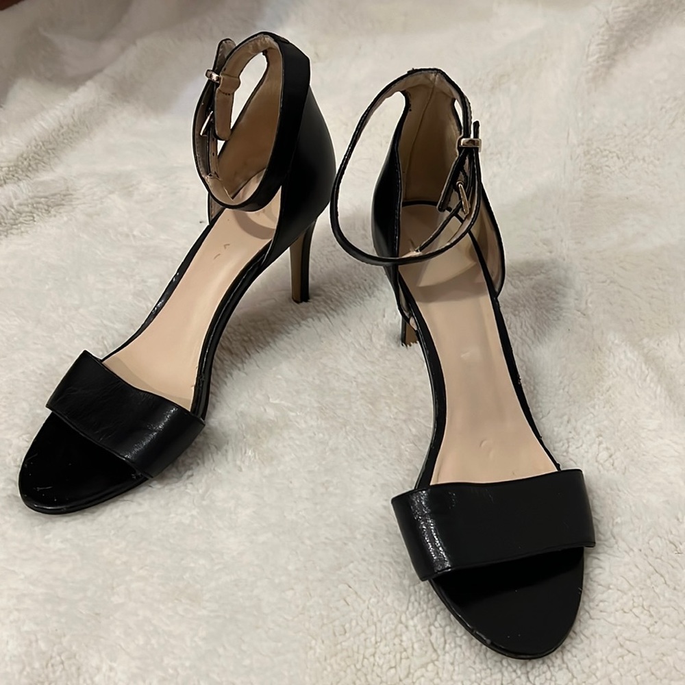 2-inch Nine West heels- comfortable with an adjustable ankle strap